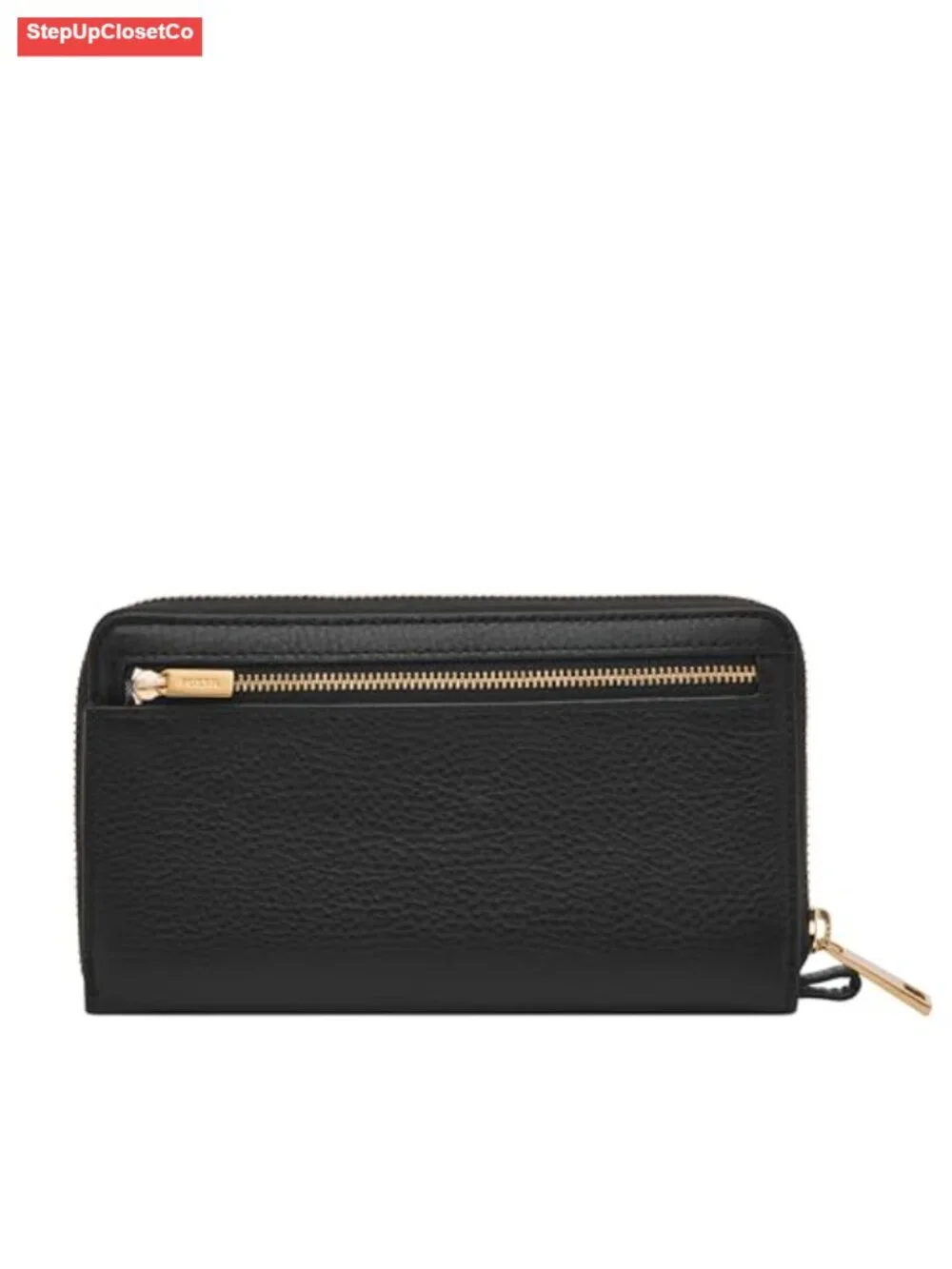 Fossil Liza Zip Around Clutch Wallet with Wristlet Strap - Leather Women's